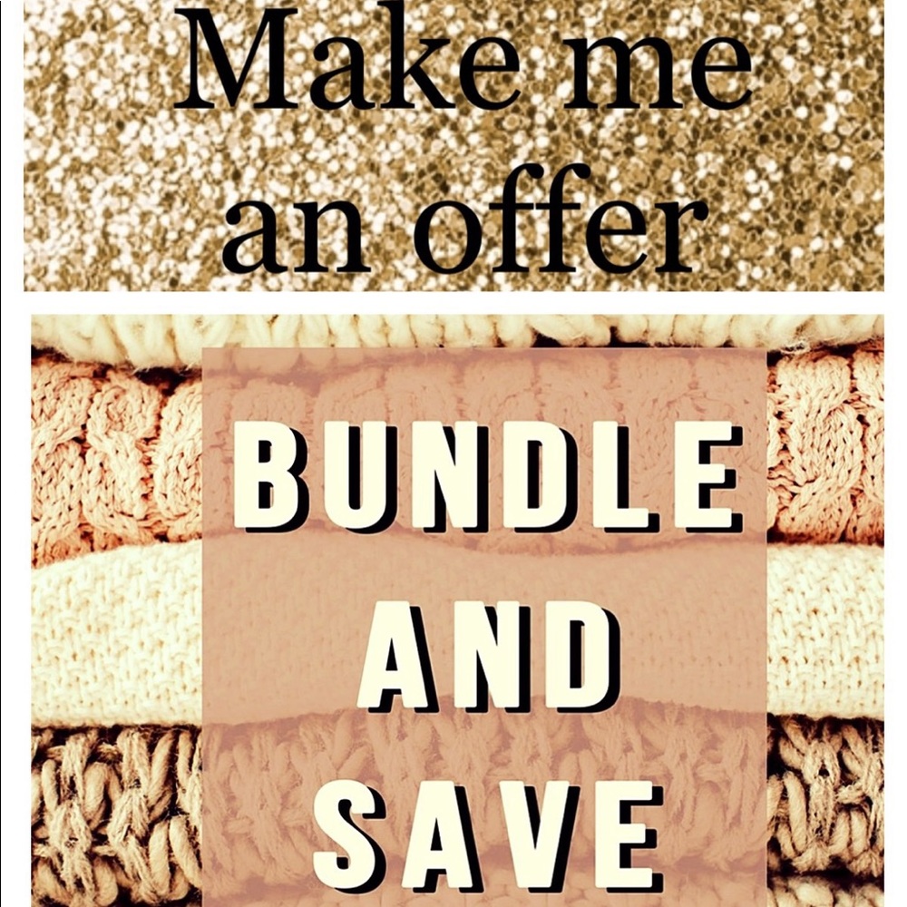 Bundle items and receive a discount